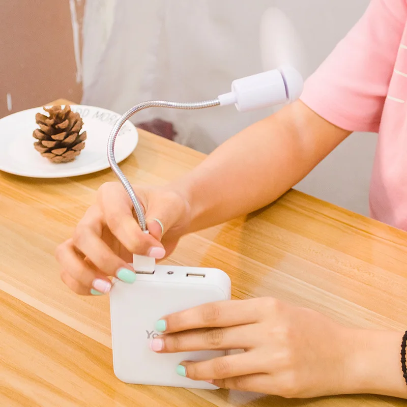 

USB Mini Fan Notebook Desktop Cooling Fan Cooler Plastic Easy to carry Air Conditioning Appliances For Computer and power Bank