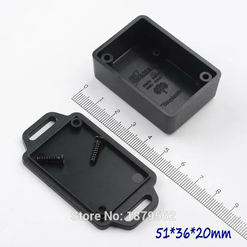 [2 colors] 51*36*20mm wall mount plastic speaker enclosure small abs plastic box for electronics switch box housing for power