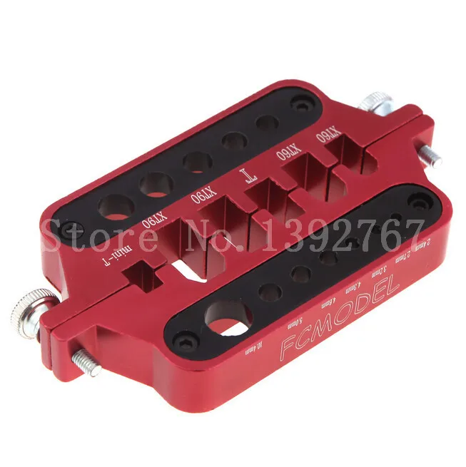 

Thermal-protective Aluminum Universal Soldering Insulate Station for RC XT60 XT90 Deans Banana ESC Motor Plug Aircrafts