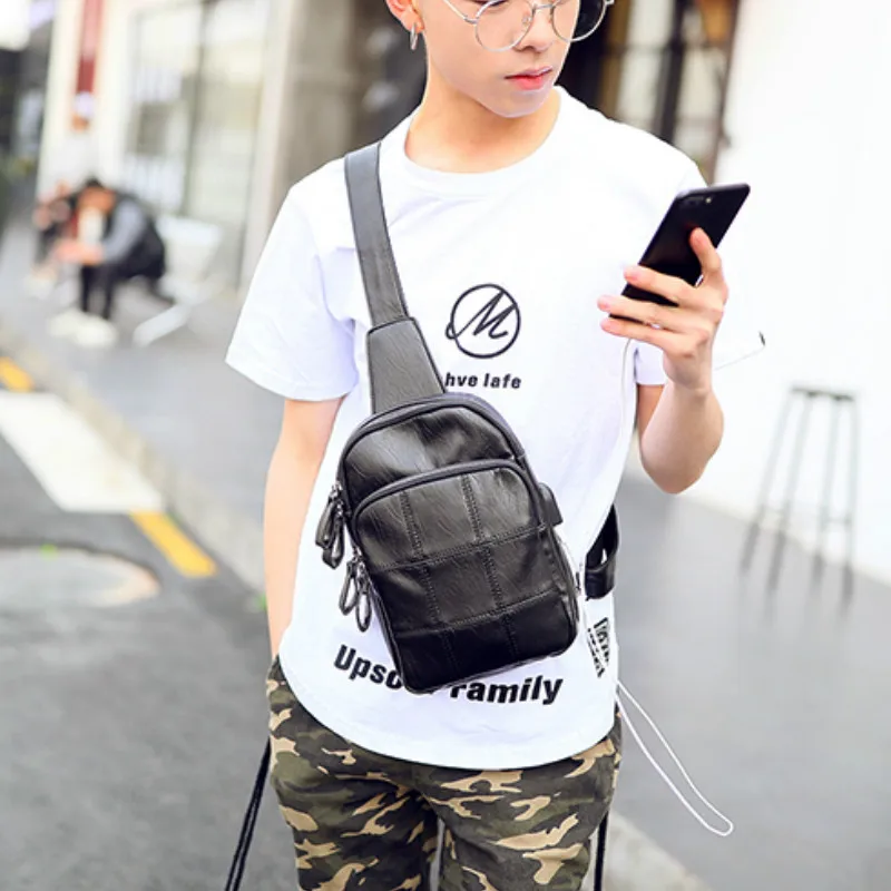 

Tidog Han edition tide chest bag leisure casual chest bag