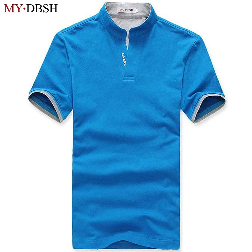 New 2017 Wholesale Men Cotton Tshirt Multi color Short sleeve Plain T shirts Men&#39;s Summer Style ...