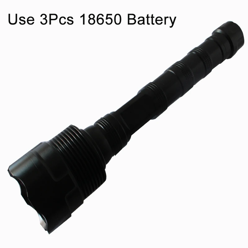 3 * CREE XM-L T6 3T6 фонарик 5 режимов 6000 люмен XML светодиодный используйте 2 или 18650