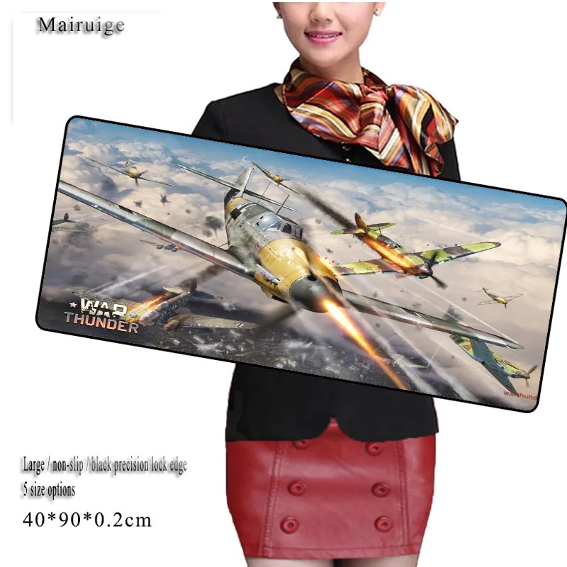 Mairuige Shop Plane Large 900*400mm Speed Locking Edge Keyboards Mat Rubber Gaming Mouse pad Desk for Cs Go DOTA2 | Компьютеры и офис