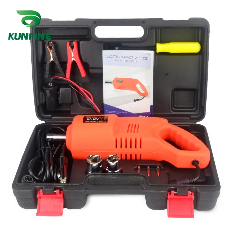 KUNFINE электрический ключ ударная головка DC12V Макс. крутящий момент 480N. м ручная