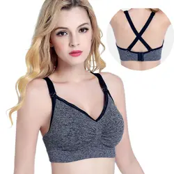 2018 для беременных Бюстгальтер для кормления мягкий Грудное вскармливание Бюстгальтер для беременных Для женщин спортивное белье