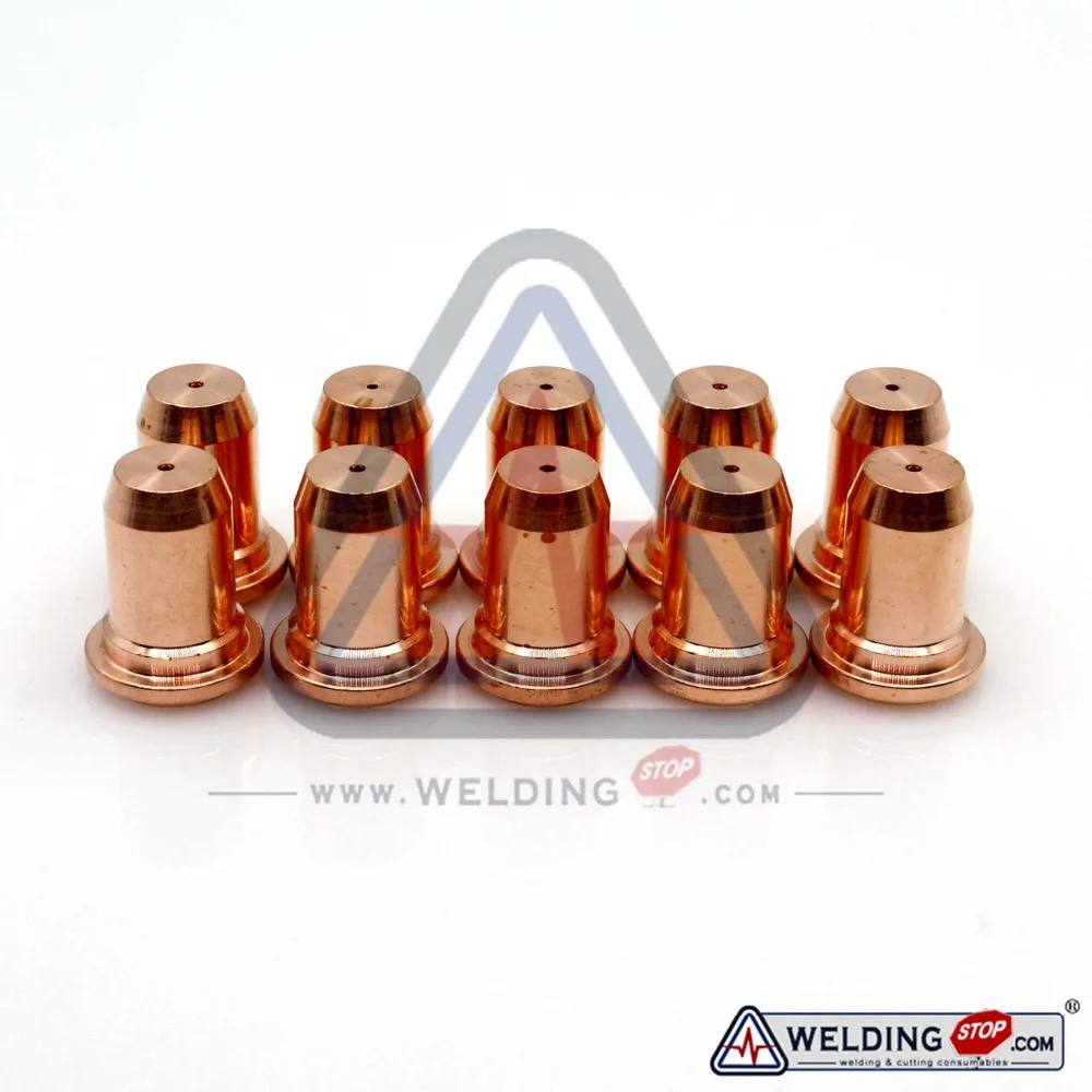 

Ref: VB0048 PT-60 IPT-60 PTM-60 back start tips WS plasma Cutting Torch Consumables nozzle 1.1mm PKG/10