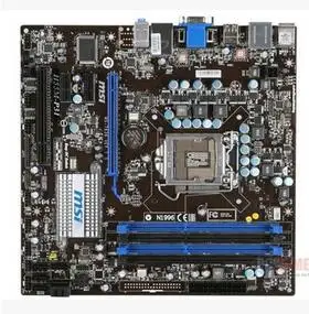 

original desktop motherboard for  H55M-P31 LGA 1156 DDR3 for i3 i5 i7 cpu 16G VGA H55 motherboard free shipping