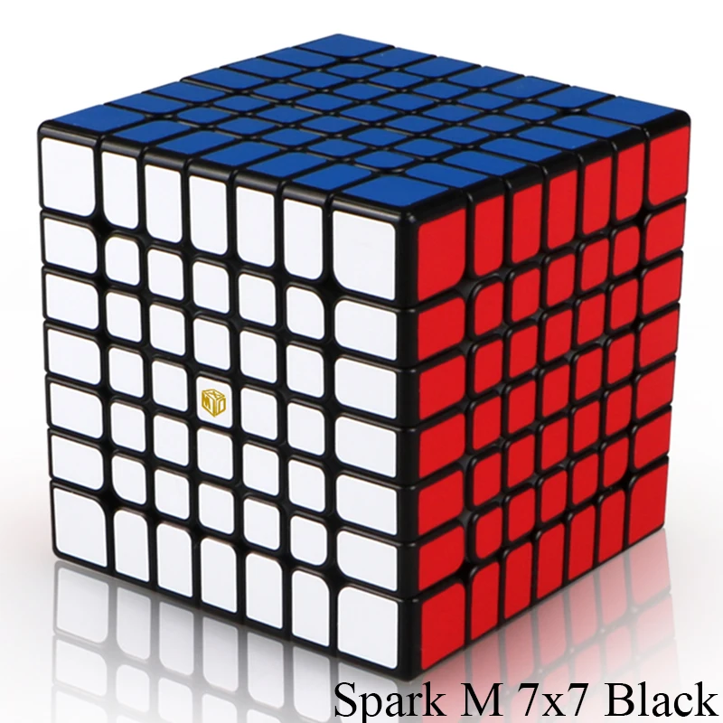 Mofangge Люди Икс дизайн SparkM 7X7 Магнитный куб Qiyi Spark м 7x7x7 Скорость кубики WCA