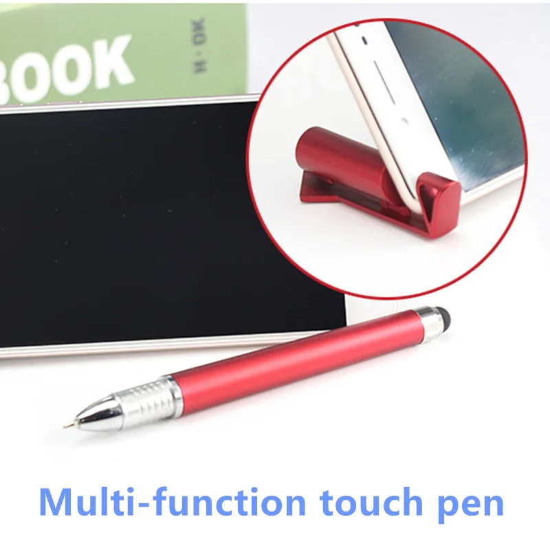 3 in 1 Multi function Cellphone Holder Stand Stylus Touch Screen Stylus