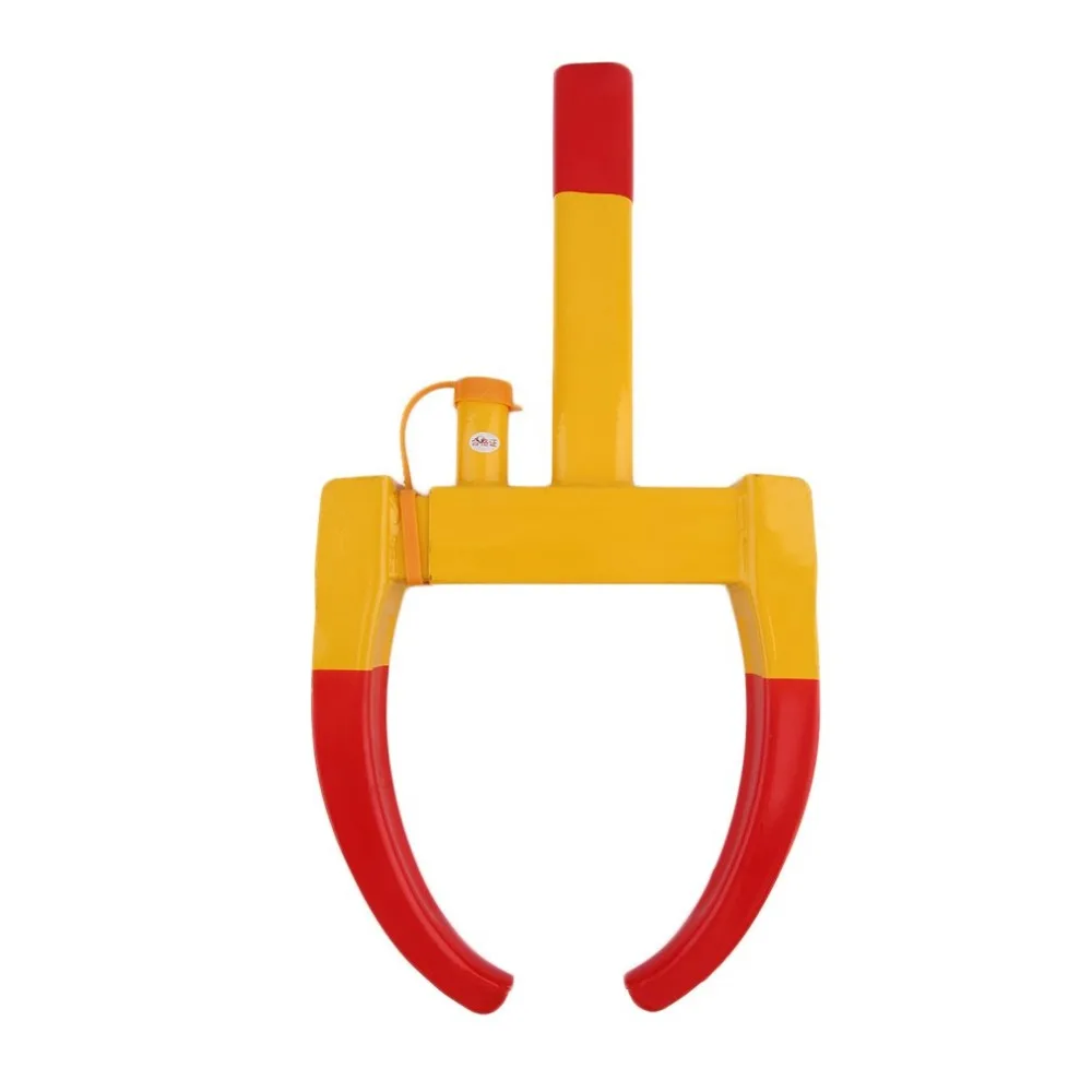 

New Styling Clamp Boot Tire Claw Trailer Truck Anti-Theft Towing Auto Wheel Lock Yellow And Red Adjustable Premium Car Tire Lock