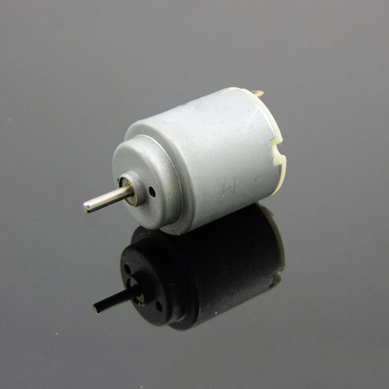 

Mini R140 Motor Micro Round 21mm Shaft Diameter 2mm DC 1.5-6V 3V four-wheel drive Toy Car Engine DIY High Speed