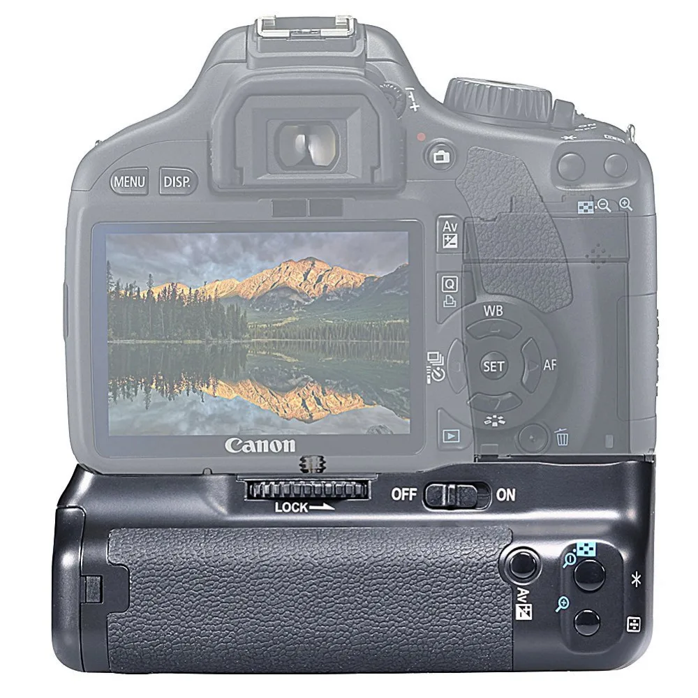 Neewer Pro Батарейная ручка (замена для BG E8) Canon EOS 550D/600D/Rebel T2i/T3i/+ 2 7 4 V 1140mAh LP E8 запасная