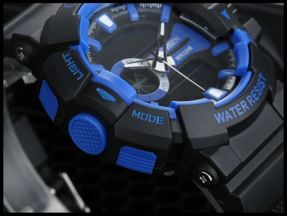 OHSEN спортивные часы мужские 2018 часы мужские светодиодный цифровые кварцевые наручные часы мужские лучшие брендовые роскошные Цифровые