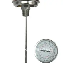 Полностью биметаллический термометр из нержавеющей стали с циферблатом " SS304 чехол