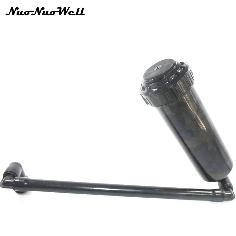 NuoNuoWell 3/" зубчатый привод всплывающий спринклер+ поворотные соединения 360 градусов Регулируемый соединитель трубы 9-13 м набор для полива газонов