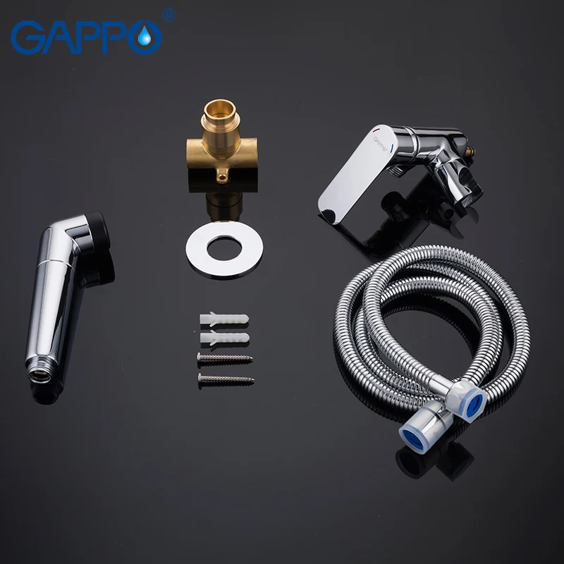 GAPPO Bidets G7248-1+Y05 bathroom toilet water portable bidet toilet spray wall mount muslim shower bidet mixer