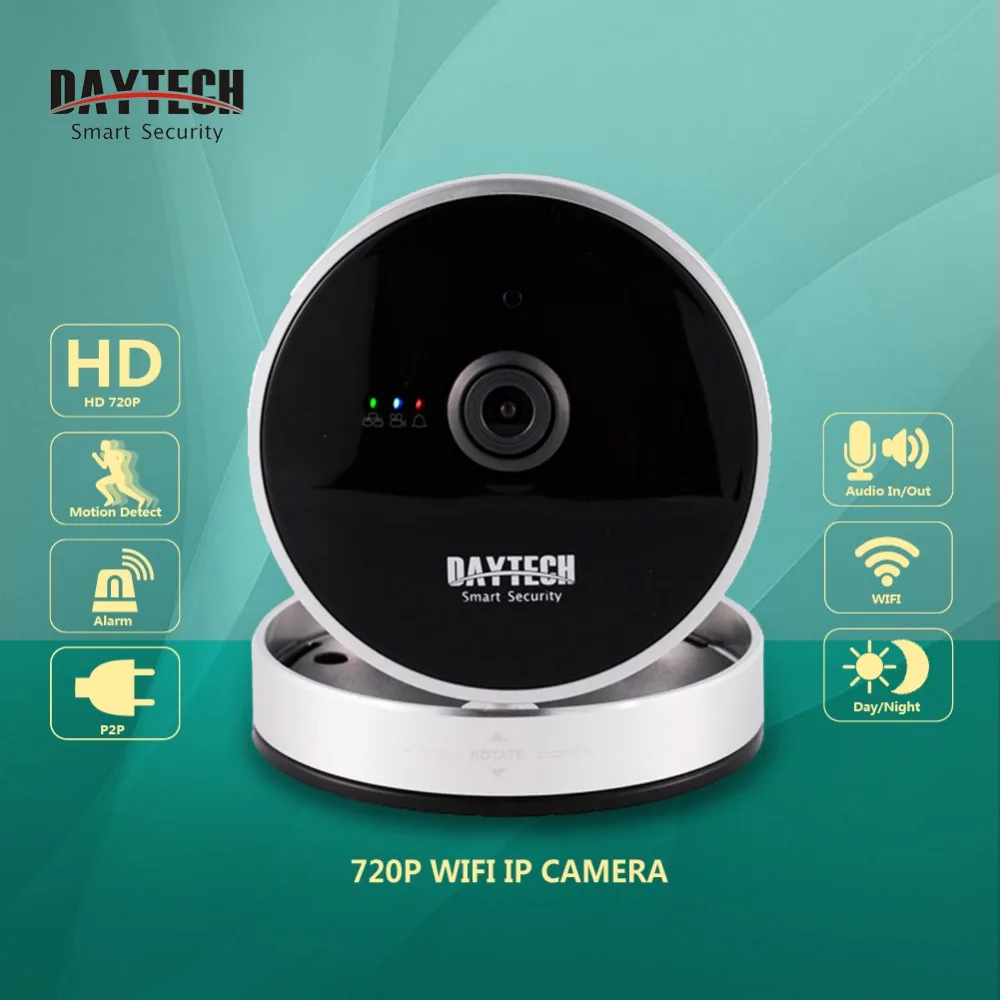 bilder für Daytech Wifi Kamera Indoor Mini Wireless 720 P IP Kamera Nachtsicht H.264 P2P WiFi IR Sicherheit CCTV Monitor Audio bilder für Daytech Wifi Kamera Indoor Mini Wireless 720 P IP Kamera Nachtsicht H.264 P2P WiFi IR Sicherheit CCTV Monitor Audio