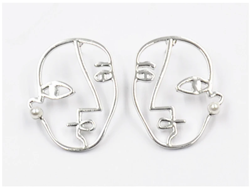 Face Earrings  (2)