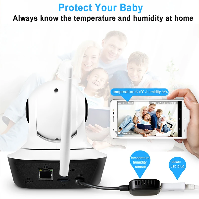 1080P Full HD Wireless IP Camera CCTV WiFi Home Surveillance Security Camera System with iOS/Android Pan Tilt Zoom ip kamepa