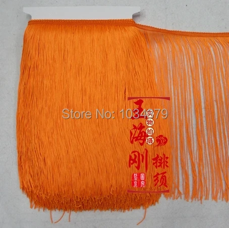 12Colors 30CM Width Polyester 10Yards Latin Dance Apparel Thin Line Fringe Lace Trims Rayon DIY Manual Accessories
