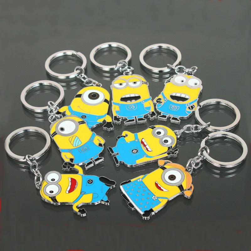 Chaveiros Minion Free Shipping Movie Cartoon Despi...