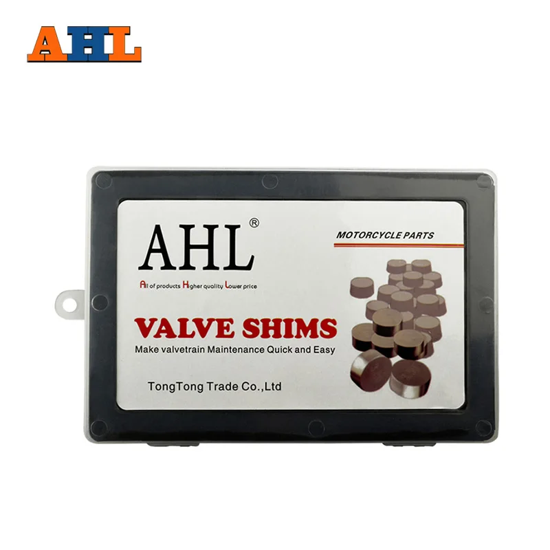 

Free Shipping Hot Motorcycle Engine Parts Adjutable Valve Pad Shims 9.48mm Complete Valve Shim Kit Cams 1.2 ~ 4.0 (includ 5pcs)