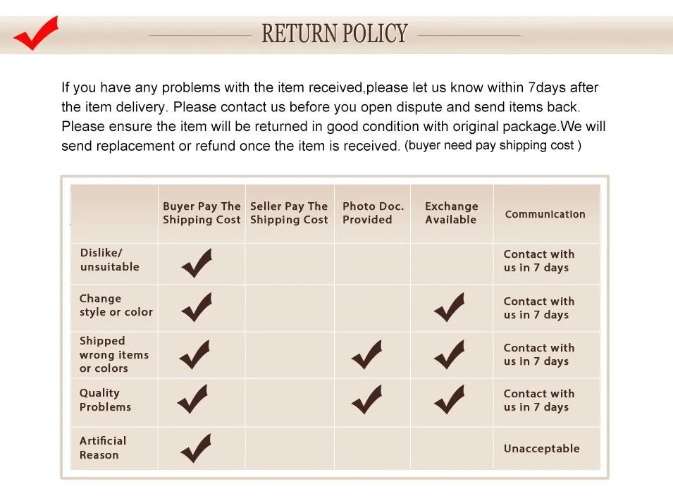 3 return policy