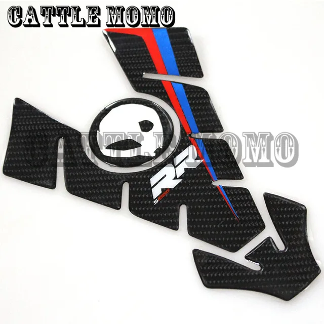 Buy New 3D Carbon Motorcycle Stickers Decals Emblem