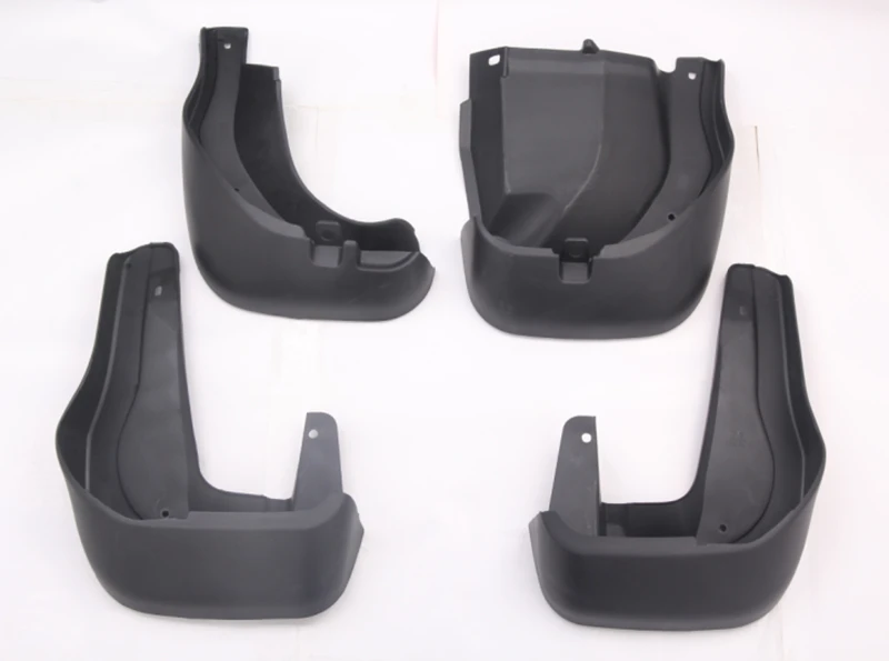 4Pcs For Honda CR V 2012 2016 Black Front Rear Molded Car Mud Flaps