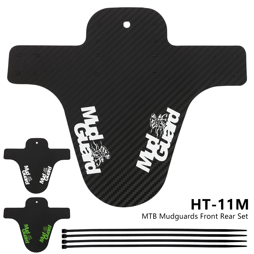 

Bicycle Front Rear Mudguard Fenders MTB Road Bike Cycling Plastic 360 Degree Torsion Mud Guards Useful Accessories
