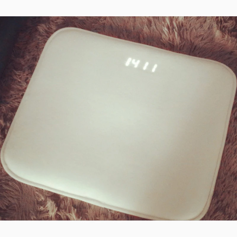 

Pressure Sensitive Rug Carpet Alarm Clock LED Smart Digital Alarm Clock Electronic Watch Clock For Kids Heavy Sleeper Home