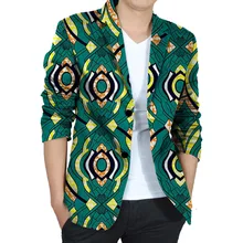 Africa Style Print Men Suit Jacket African Festive Blazers For Party Customize African Man’s Suit Of Africa Costume