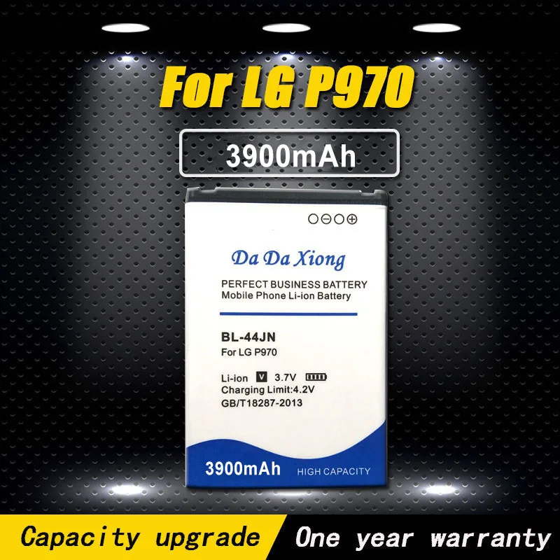 

High quality 3900mAh BL-44JN BL44JN BL 44JN Battery for LG P970 P690 E730 E510 C660 P698 C660 MS840 L5 E400 E610 E730 battery