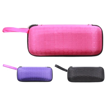 

Large Honeycomb Hard Case Eyeglasses Sunglass Eyewear Box Holder Zipper Case