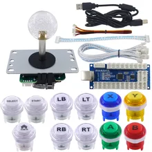 Arcade DIY Kit LED Arcade LED Button Controller Joystick Zero Delay Encoder Board for PC PS3 Mechanical Keyboard Switch