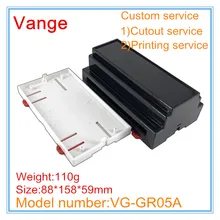 1 шт./лот датчик Электрический корпус антиблокировочной системы пластиковый распределительный ящик корпус diy 88*158*59 мм для направляющего электрооборудования