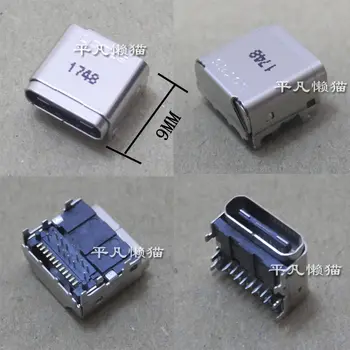 

Free shipping For Notebook Type-C USB3.1 24P 24 pin pad height L=9MM power connector charging head