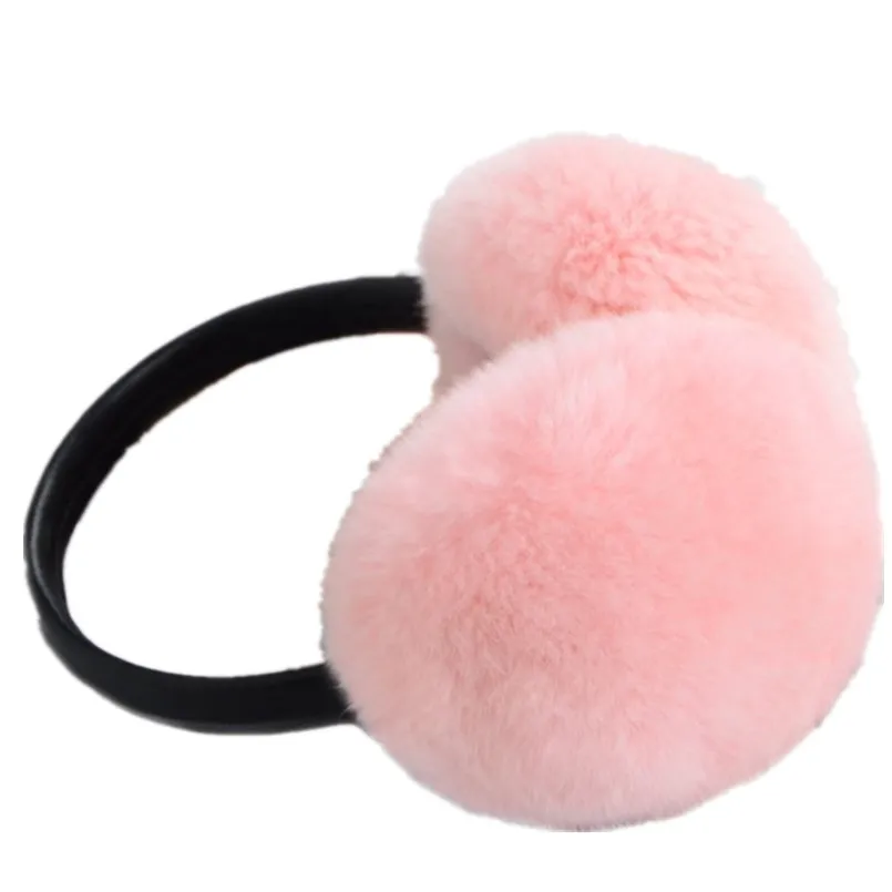 

winter earmuffs accessories for women warm earmuffs winter ear cover protector girls earmuffs of real rex rabbit fur ear warmer