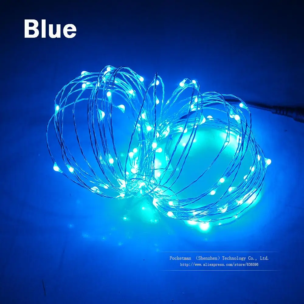 3M Copper Wire LED String Lights Waterproof Holiday LED Strip lighting For Fairy Christmas garland TreeWedding Party Decoration