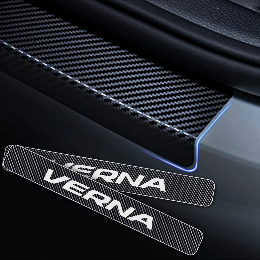 Автомобильные наклейки для Hyundai VERNA двери автомобиля порог дверь подоконник