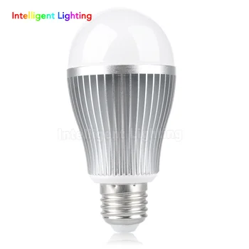 

Wholesale Mi.light E27 9W Dual White(CW/WW) CCT /RGBW(+Warm White/Cold White) LED Bulb, 2.4g RF Remote, 2.4g wifi controller