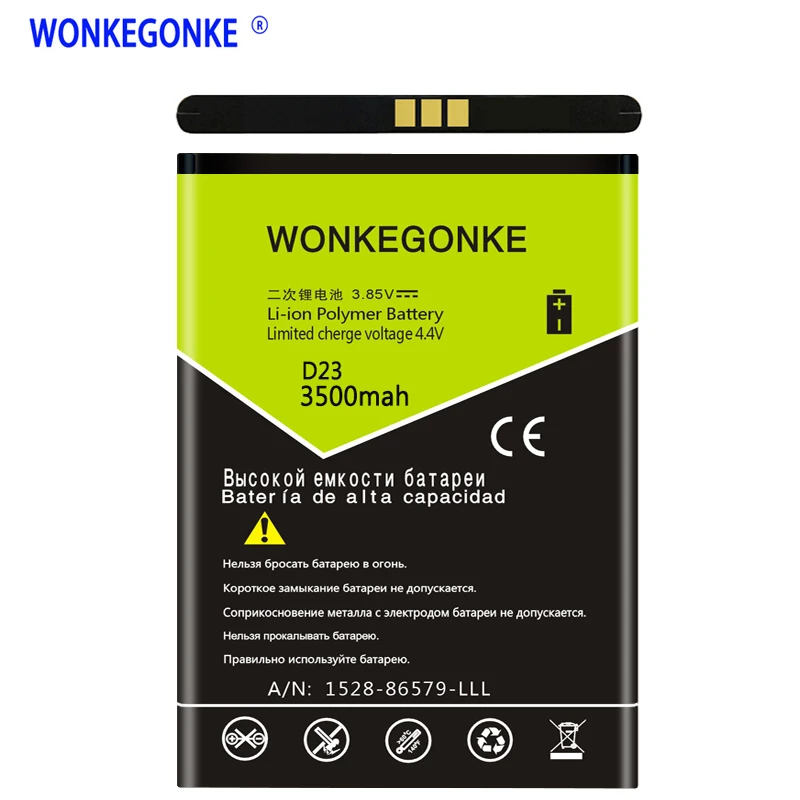

WONKEGONKE 3500mah for XGODY D23 phone battery