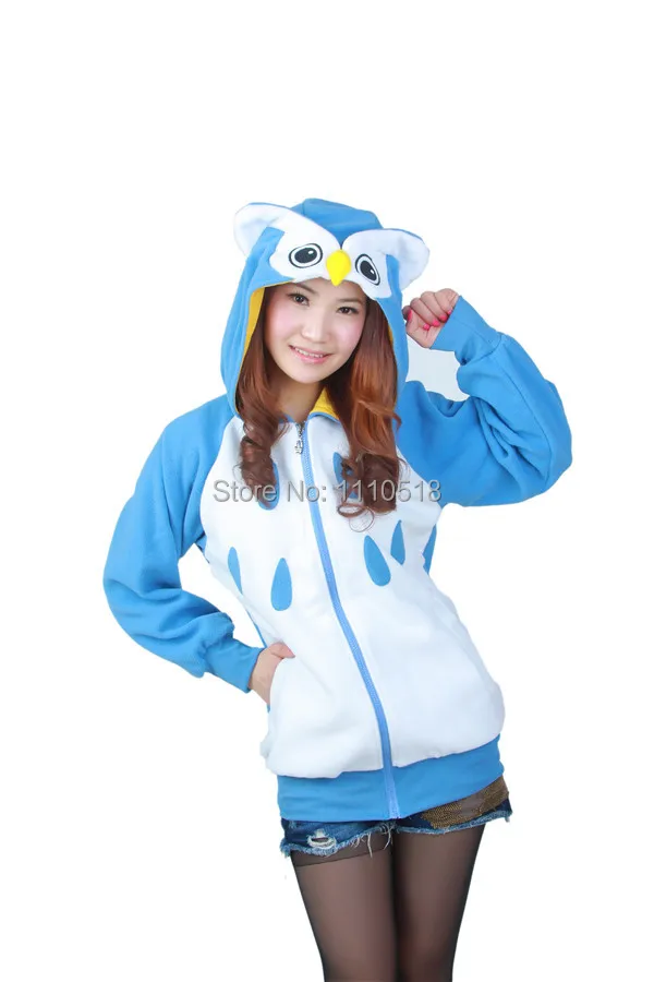 owl hoodie with ears