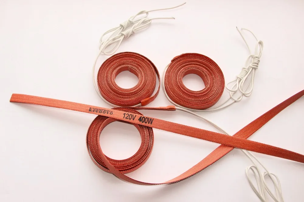 

Silicone Pipe Heater, Tube Heating Strip, Heating Belt, 15mmX4200mm 400W Free Shipping