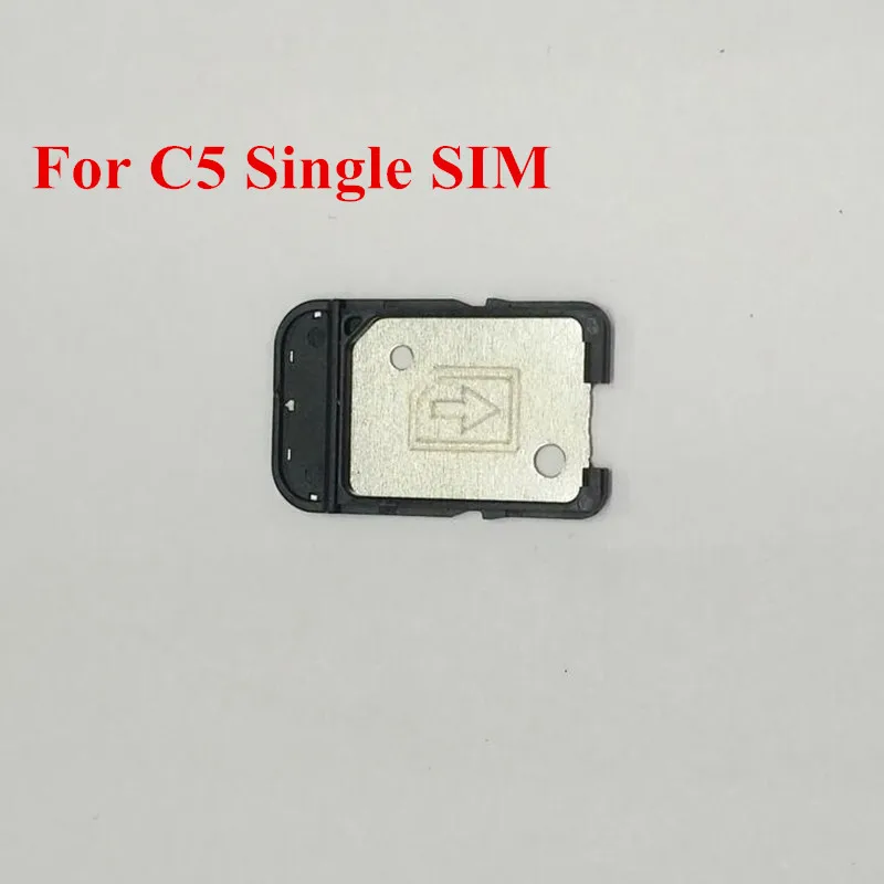 wholesale-price-50pcs-lot-single-sim-card-tray-slot-holder-adapter-for-sony-xperia-c5-phone-replacement-repair-part