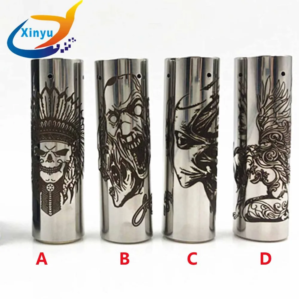 

SUB Falling angel Mod 18650/20700 battery 25mm Diameter Atomizer Mechanical Mod Vaporizer Mod With 510 Thread Vaporizer for RDA