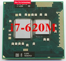 Core i7 620 M 2.66 GHz 4 M Dual Core quatro threads 620 Notebook processadores Laptop CPU PGA 988 pino soquete G1