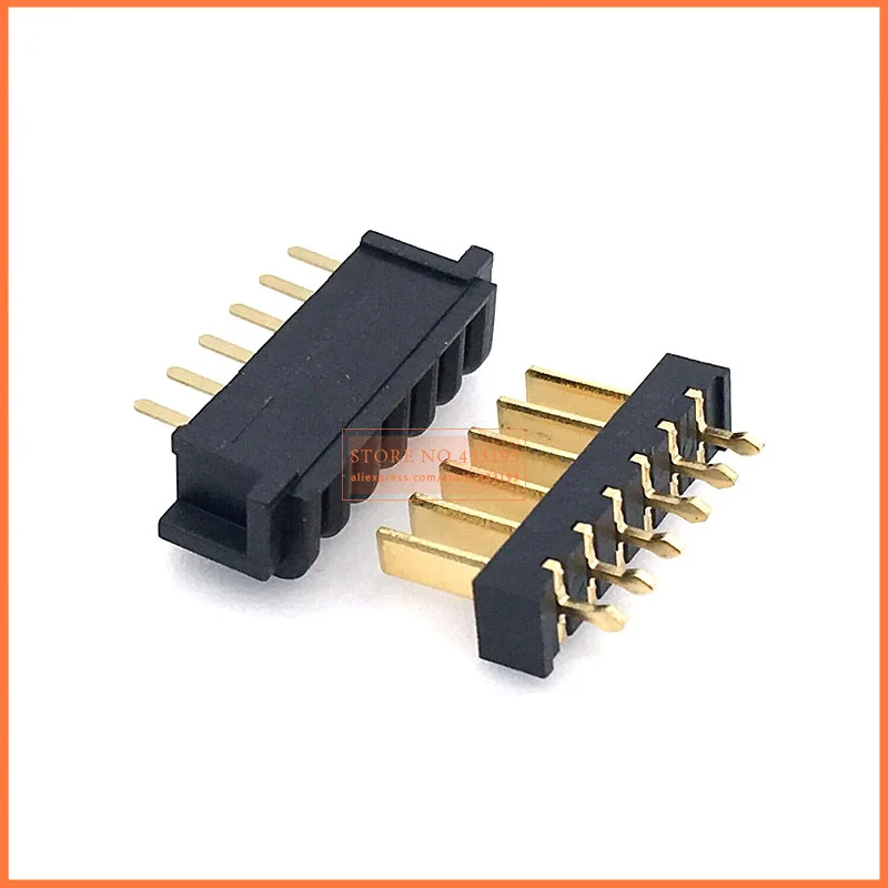 6PIN аккумуляторная батарея для ноутбука разъем шаг 2 5 мм штекер + пар|Соединители| |
