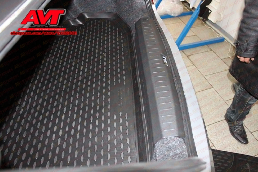 Коврики для багажника Lifan Solano 2010-1 шт. резиновые коврики Нескользящие резиновые аксессуары для салона автомобиля