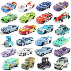 27 Стиль disney Pixar Cars 3 Золото Dinoco синий черный полиции Молния Маккуин литая игрушка автомобиль для детей 1:55 Свободные Фирменная Новинка
